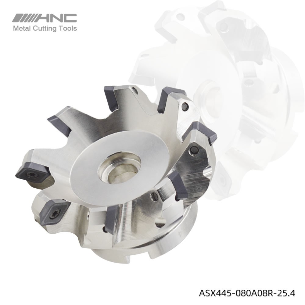 ASX445-080A08R-25.4 Flat milling cutter disc图3