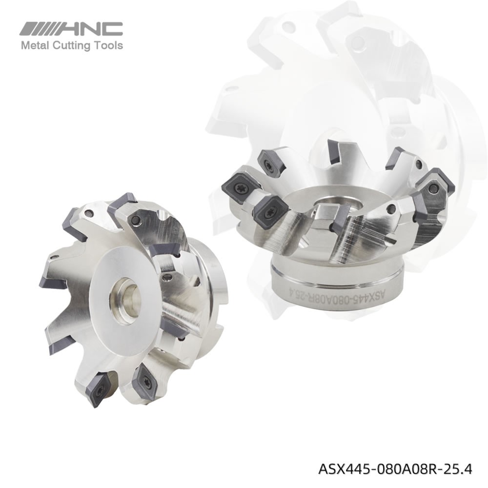 ASX445-080A08R-25.4 Flat milling cutter disc图5