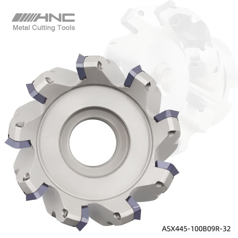 ASX445-100B09R-32 Flat milling cutter disc图3