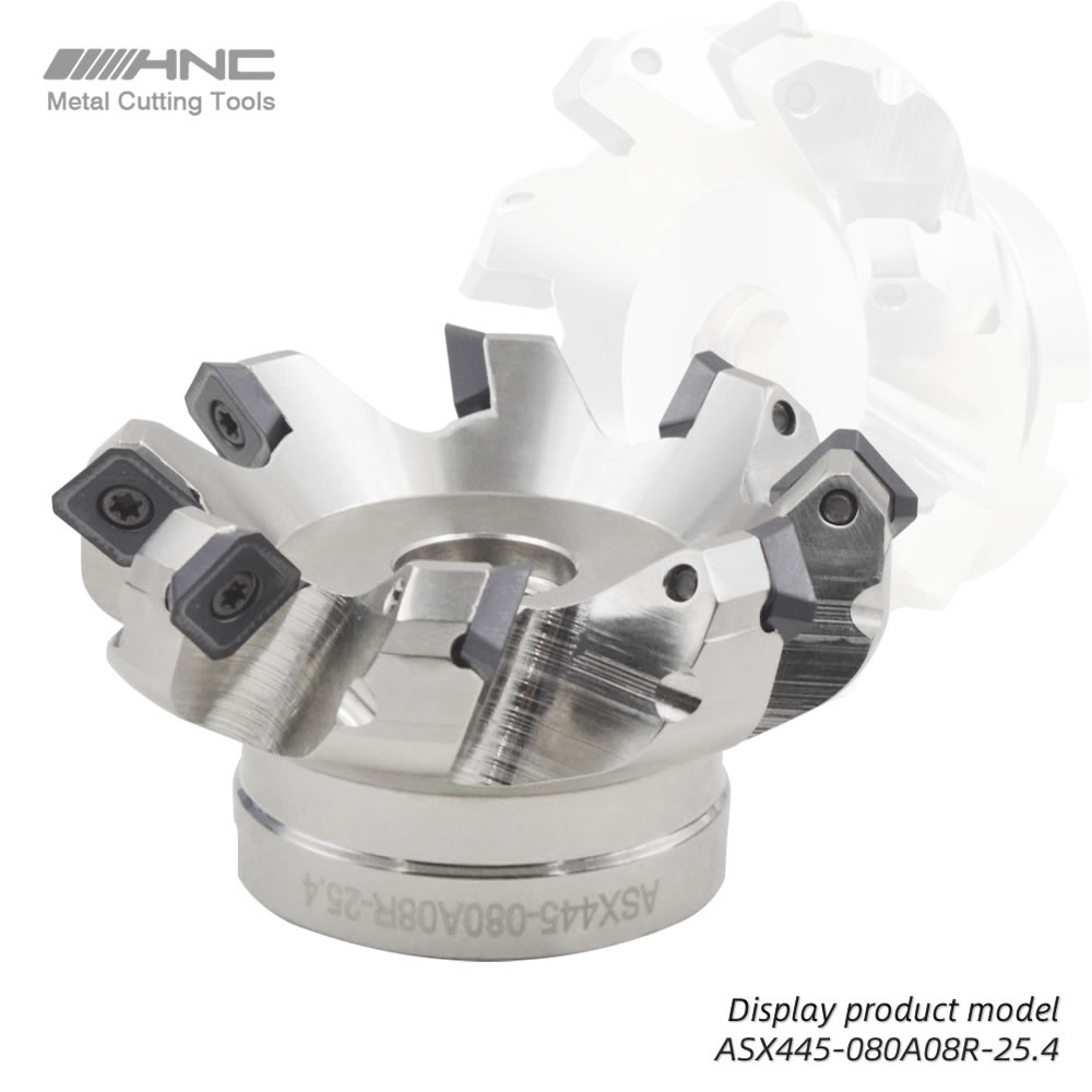 ASX445-080A06R-25.4 Flat milling cutter disc图4