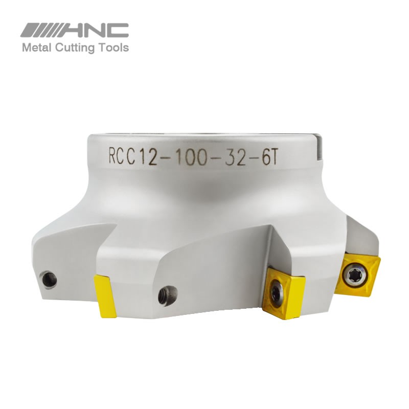 RCC12-125-40-7T 75 degrees waste angle of the blade re-use milling cutter图4